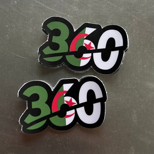 STICKERS 360 ALGÉRIE (x1)