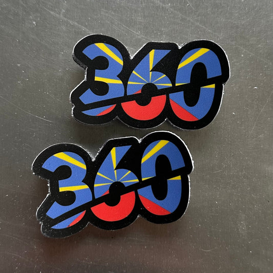 STICKERS 360 LA RÉUNION (x1)