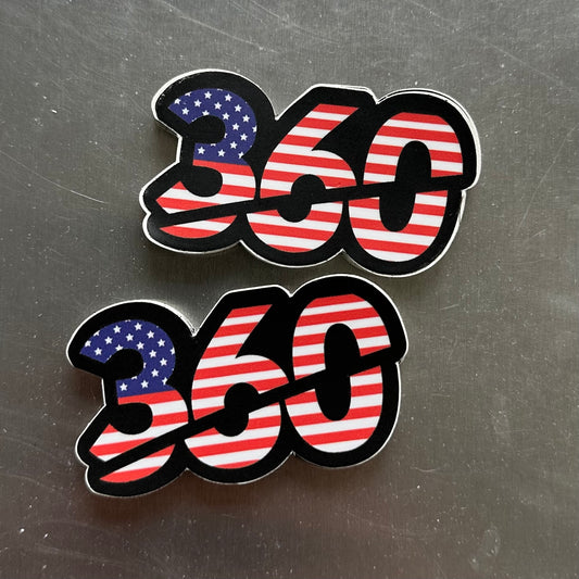 STICKERS 360 USA (x1)