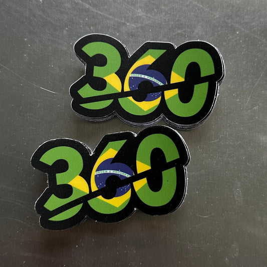 STICKERS 360 BRÉSIL (x1)