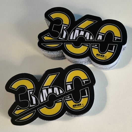 STICKERS 360 YAMAHA 60TH ANNIVERSARY (x1)