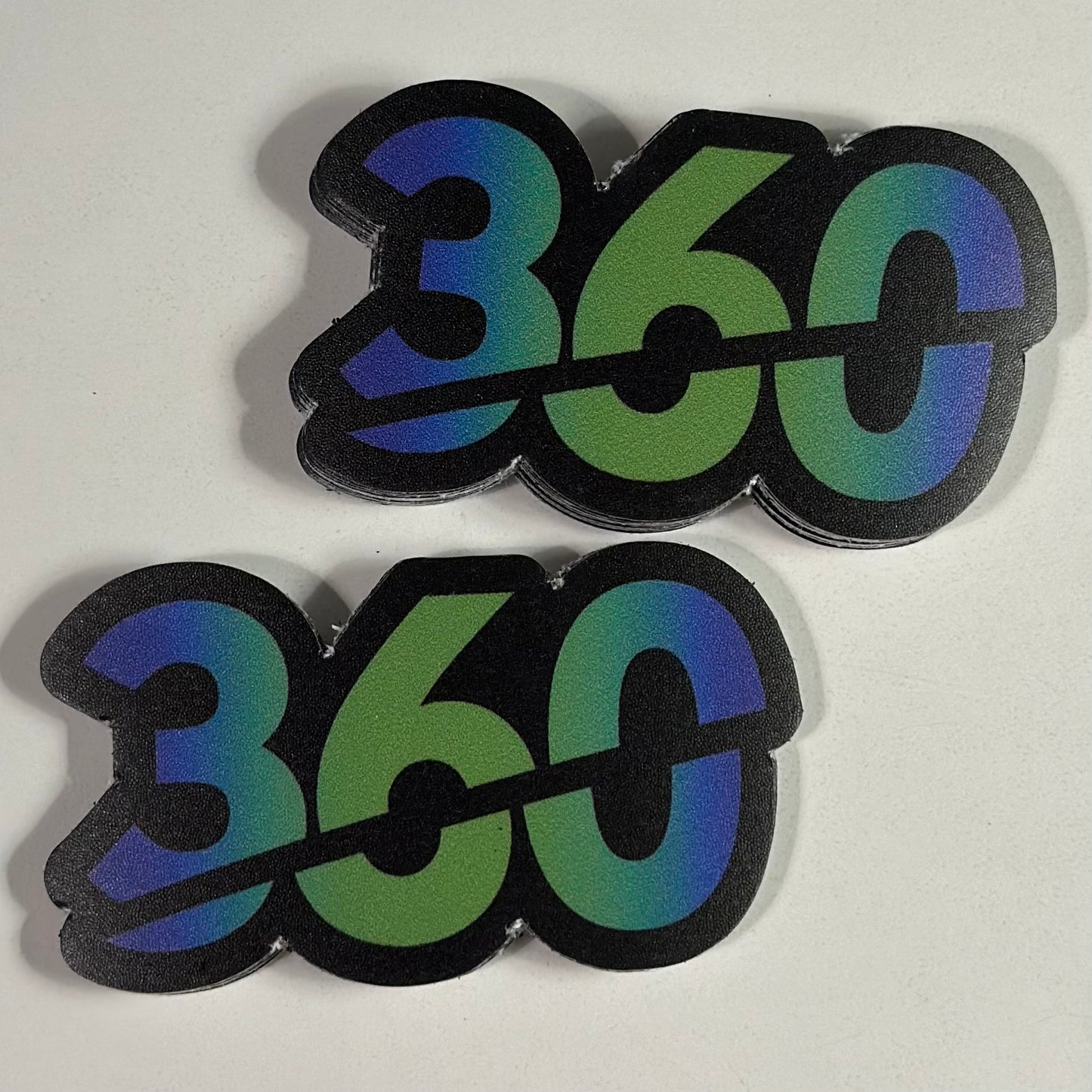 STICKERS 360 ARAI IRIDIUM VERT (x1)