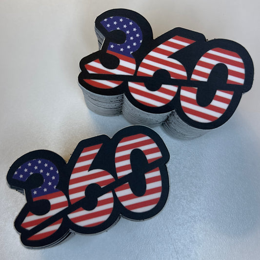 STICKERS 360 USA (x1)