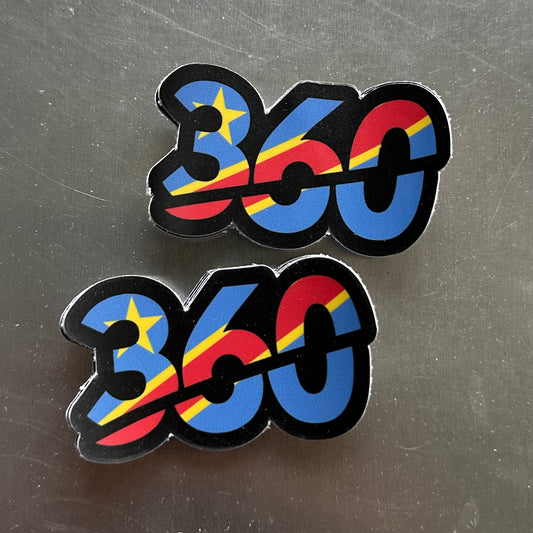 STICKERS 360 CONGO (x1)