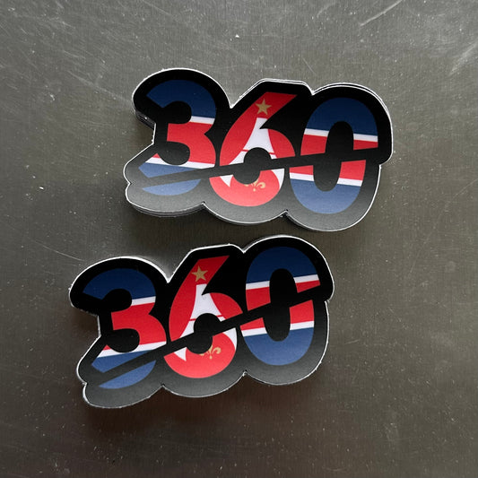 STICKERS 360 PSG CHAMPION (x1)