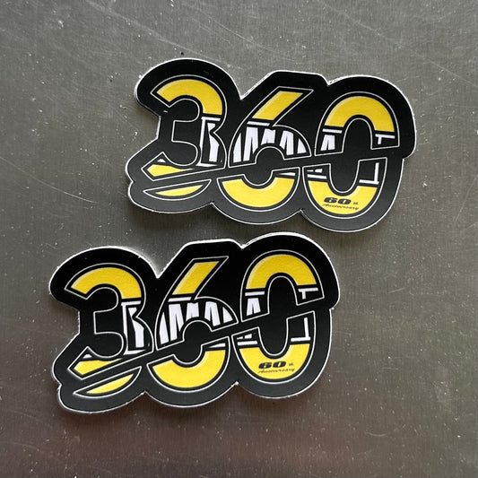 STICKERS 360 YAMAHA 60TH ANNIVERSARY (x1)