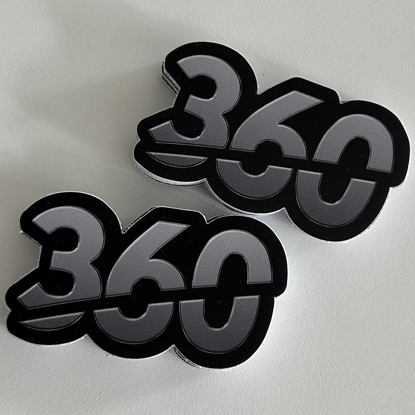 STICKERS 360 SILVER (x1)